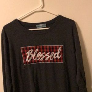 southern grace long sleeve t-shirt